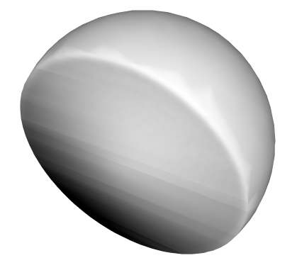 Shaded hemisphere with angle 0; soft Shaded hemisphere with angle 0; soft