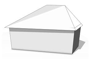 Non planar hip roof Non planar hip roof