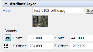 Attribute layer in Inspector Attribute layer in Inspector