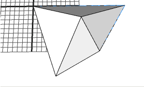 Tapered shape Tapered shape