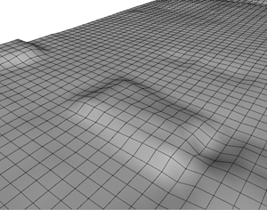 Original geometry close up Original geometry close up