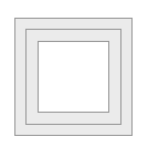 Offset shape with a hole Offset shape with a hole