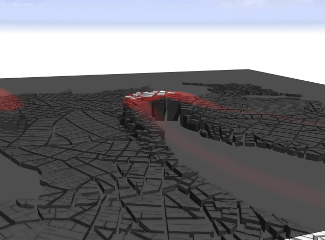 Building heights after being defined by mapping layer Building heights after being defined by mapping layer