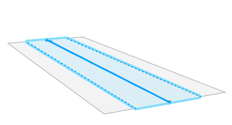 Street selected in Viewport Street selected in Viewport