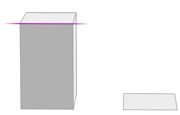 Building with guide and shape before extrusion Building with guide and shape before extrusion