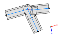 Shapes before conflict resolved Shapes before conflict resolved