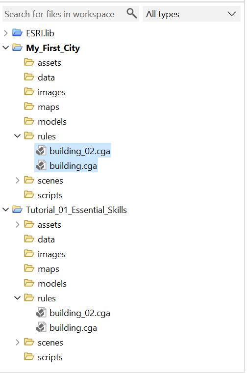 Paste files in MyFirstCity Paste files in MyFirstCity
