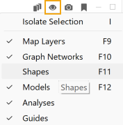 Shapes visibility turned off Shapes visibility turned off