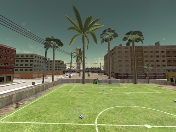 Desert City main view of all elements Desert City main view of all elements