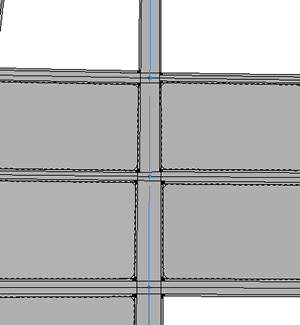 Street widths incremented by 10 Street widths incremented by 10