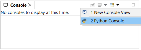 Context menu on the Context menu on the