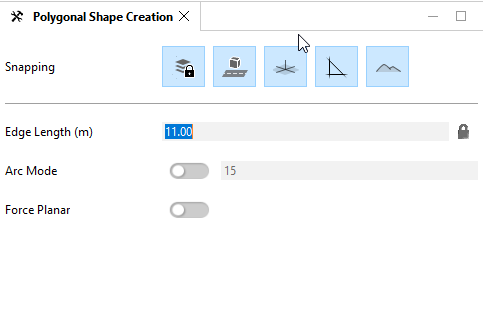 Set length to 11 meters. Set length to 11 meters.