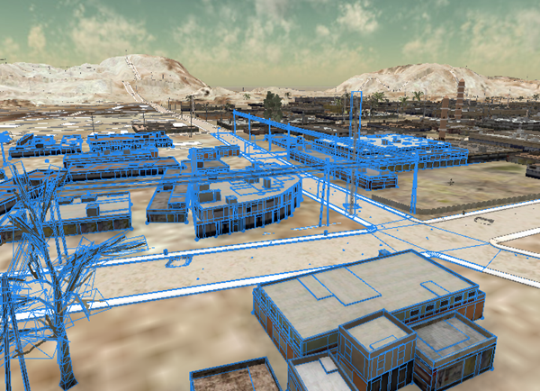 Overview of the city after rule modifications Overview of the city after rule modifications