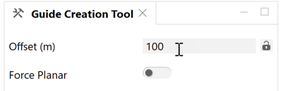 Guide Creation Tool offset Guide Creation Tool offset