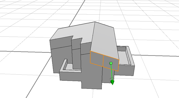 Drag a second face until it snaps Drag a second face until it snaps