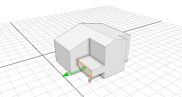 Drag the handle in and out to snap to a point Drag the handle in and out to snap to a point
