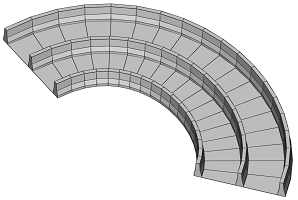 Road barrier inserted Road barrier inserted