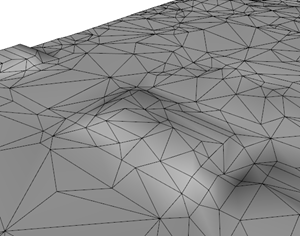 Reduced geometry close up Reduced geometry close up