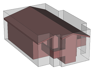 Schematic low-poly footprint Schematic low-poly footprint