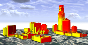 Yellow to red Yellow to red