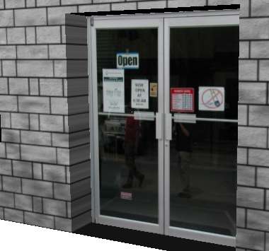 Texture projection with artifacts Texture projection with artifacts