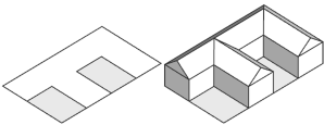 F-shaped building after inlining F-shaped building after inlining