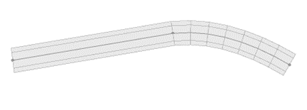 Straight sections and curves Straight sections and curves