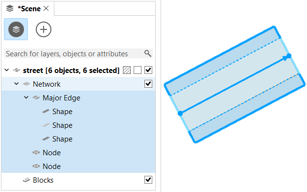CGA generated street CGA generated street