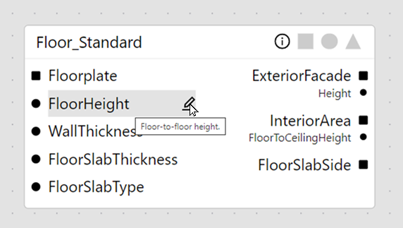 Description in tooltip Description in tooltip