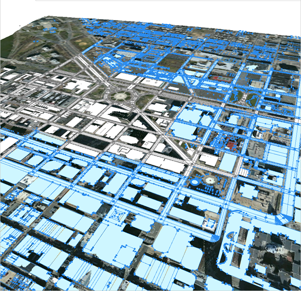 Selected objects in Map layer Selected objects in Map layer