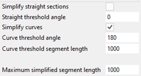 Curves without limits settings Curves without limits settings