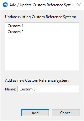 Update CRS Update CRS