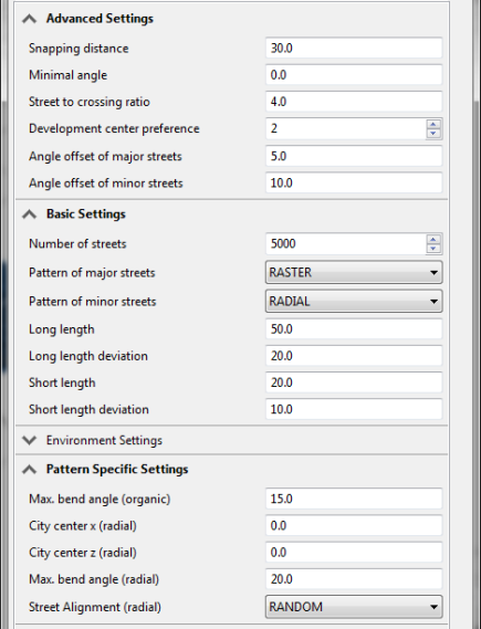 The Glasses style settings The Glasses style settings
