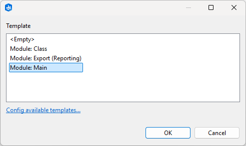 Python module templates Python module templates