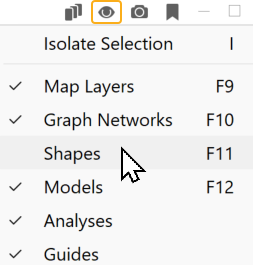 Hide shapes Hide shapes
