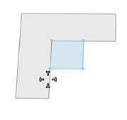 New shape created after New shape created after