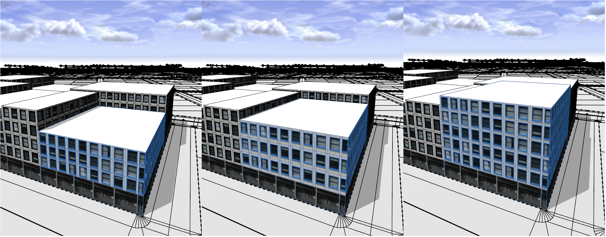 Examples of different seed values for height Examples of different seed values for height