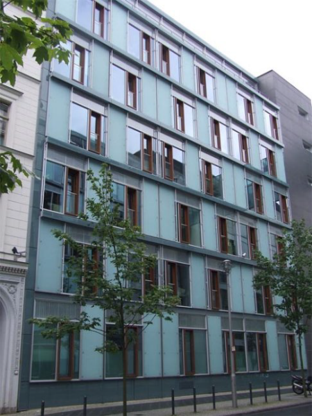 Photograph of building that will be re-created with CGA Photograph of building that will be re-created with CGA