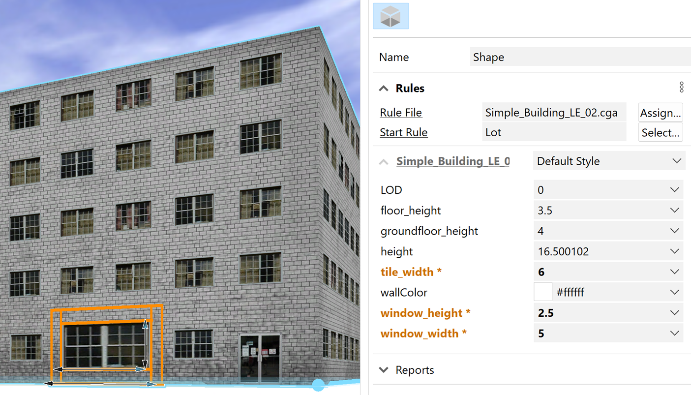Local edits ground floor selection Local edits ground floor selection