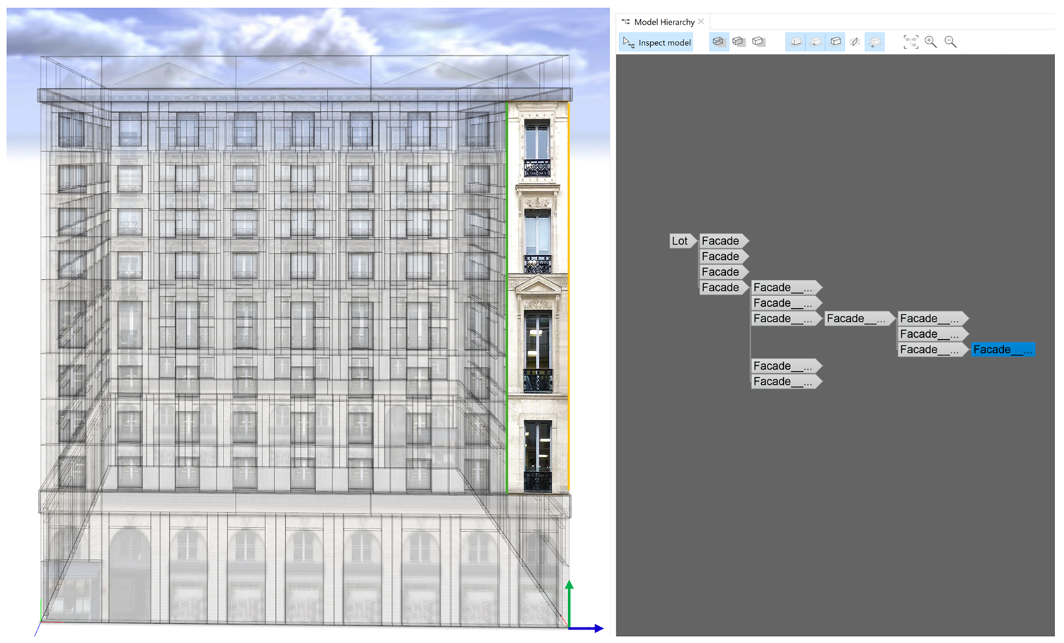 Facade in Model Hierarchy Facade in Model Hierarchy
