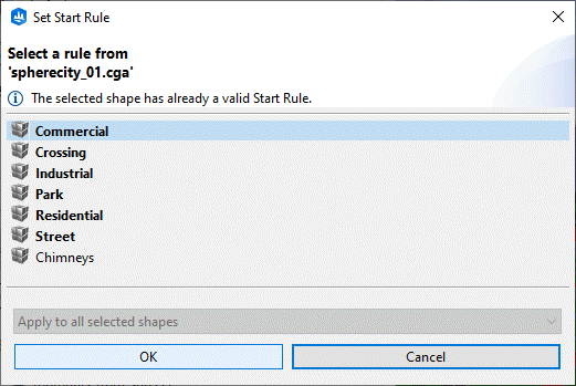 Set Start Rule Set Start Rule
