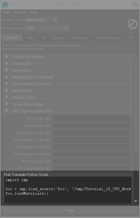 Maya posttranslation Maya posttranslation