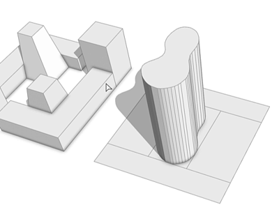 Model after converting to shape Model after converting to shape