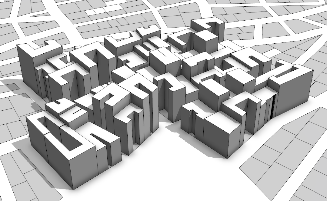 Varying U-shapes with rotation Varying U-shapes with rotation