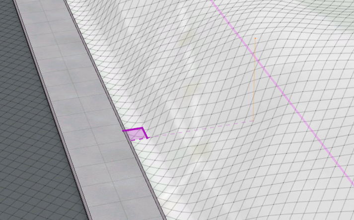 Guide created with offset Guide created with offset