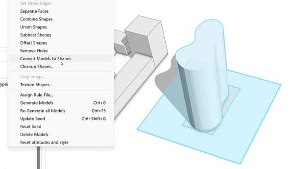Convert Models to Shapes Convert Models to Shapes