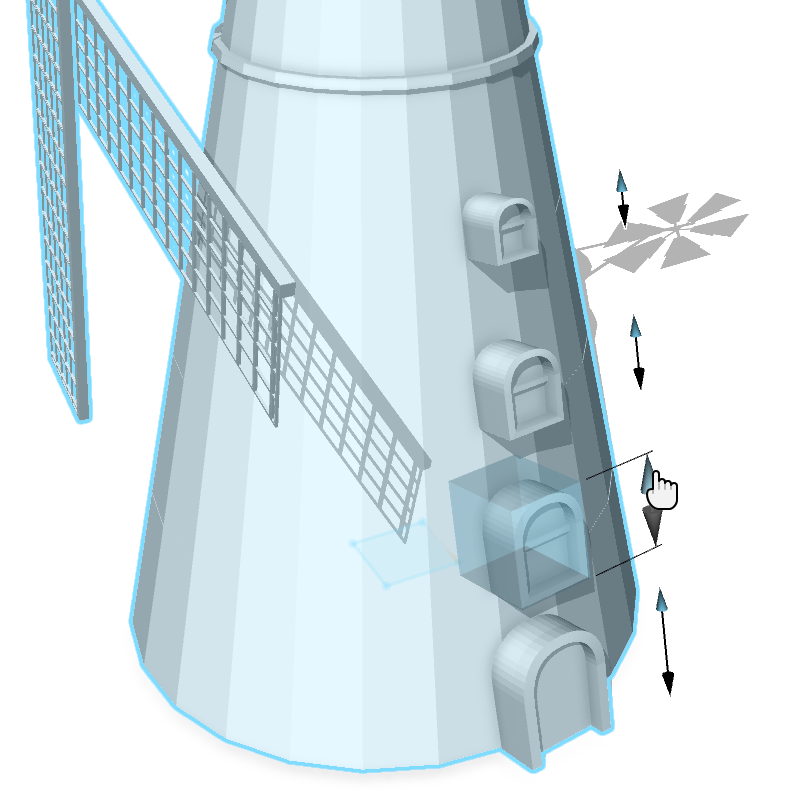 Windmill door handle Windmill door handle