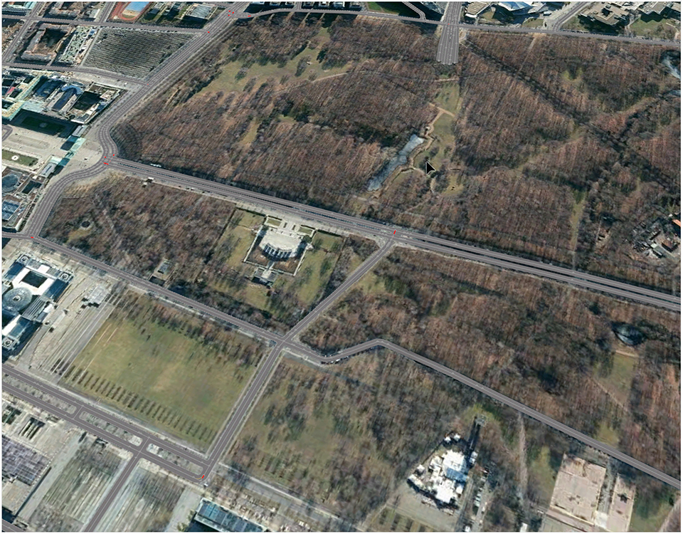 Final adjusted terrain with tunnel Final adjusted terrain with tunnel