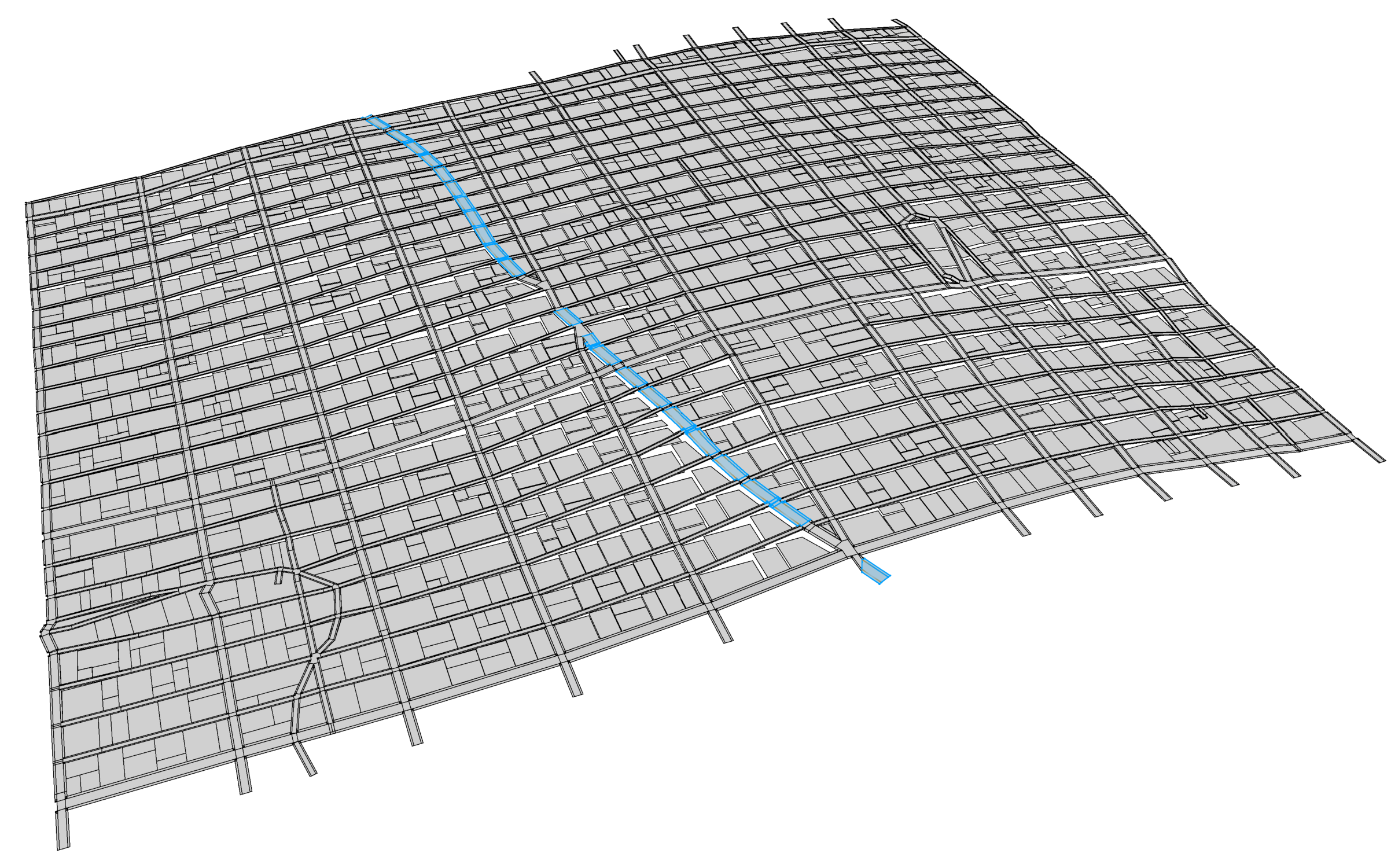 Broadway street shapes selected Broadway street shapes selected