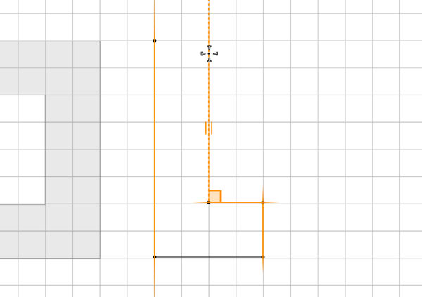 L-shaped footprint L-shaped footprint